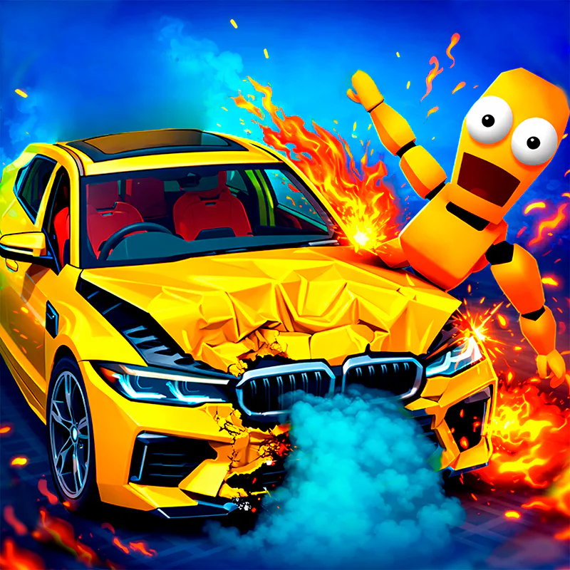 BMG: Ragdoll Car Race