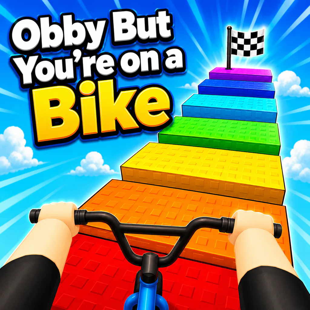 Obby but You're on a Bike